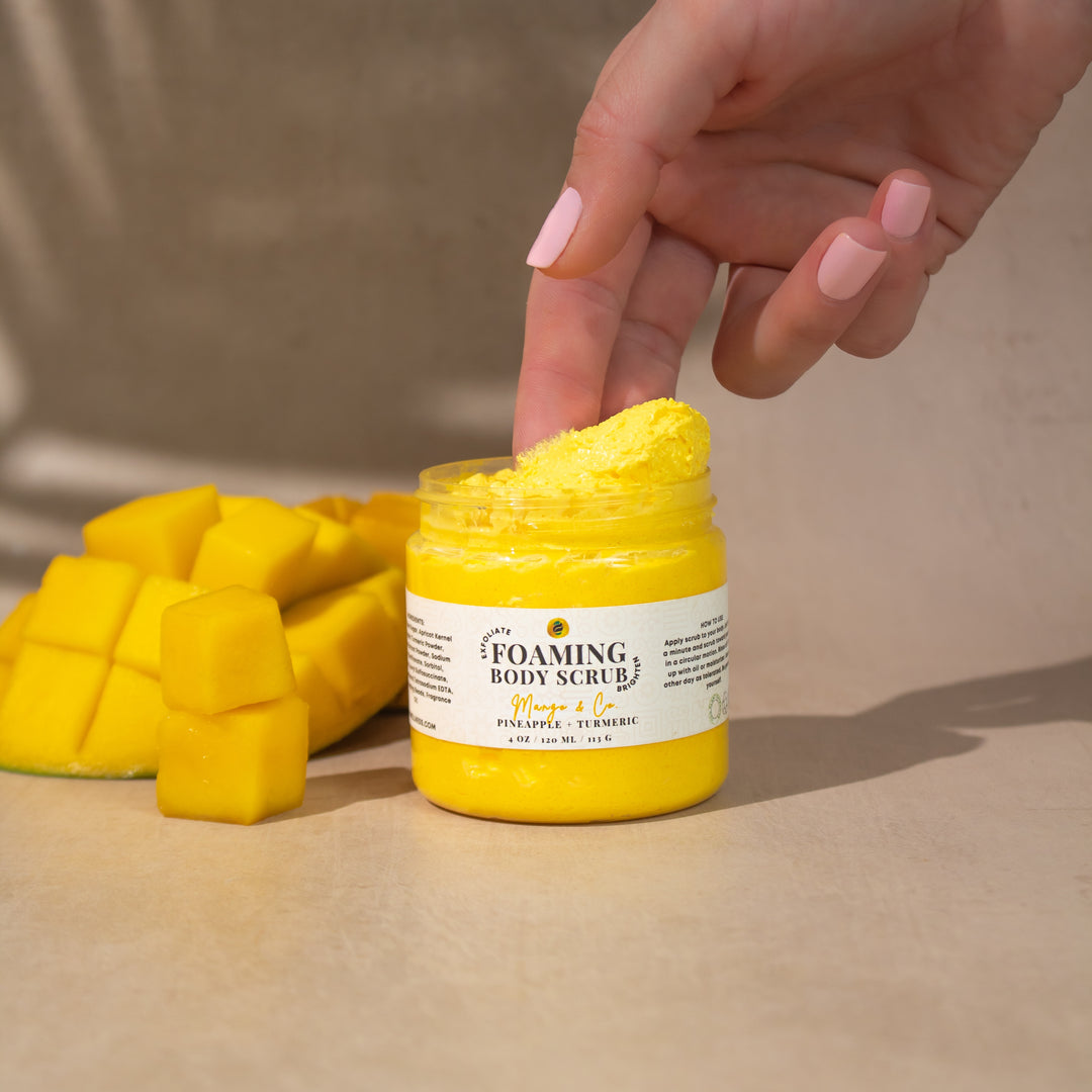 Mango + Co. Exfoliating Whipped Butter Scrub - Ayoni Wellness