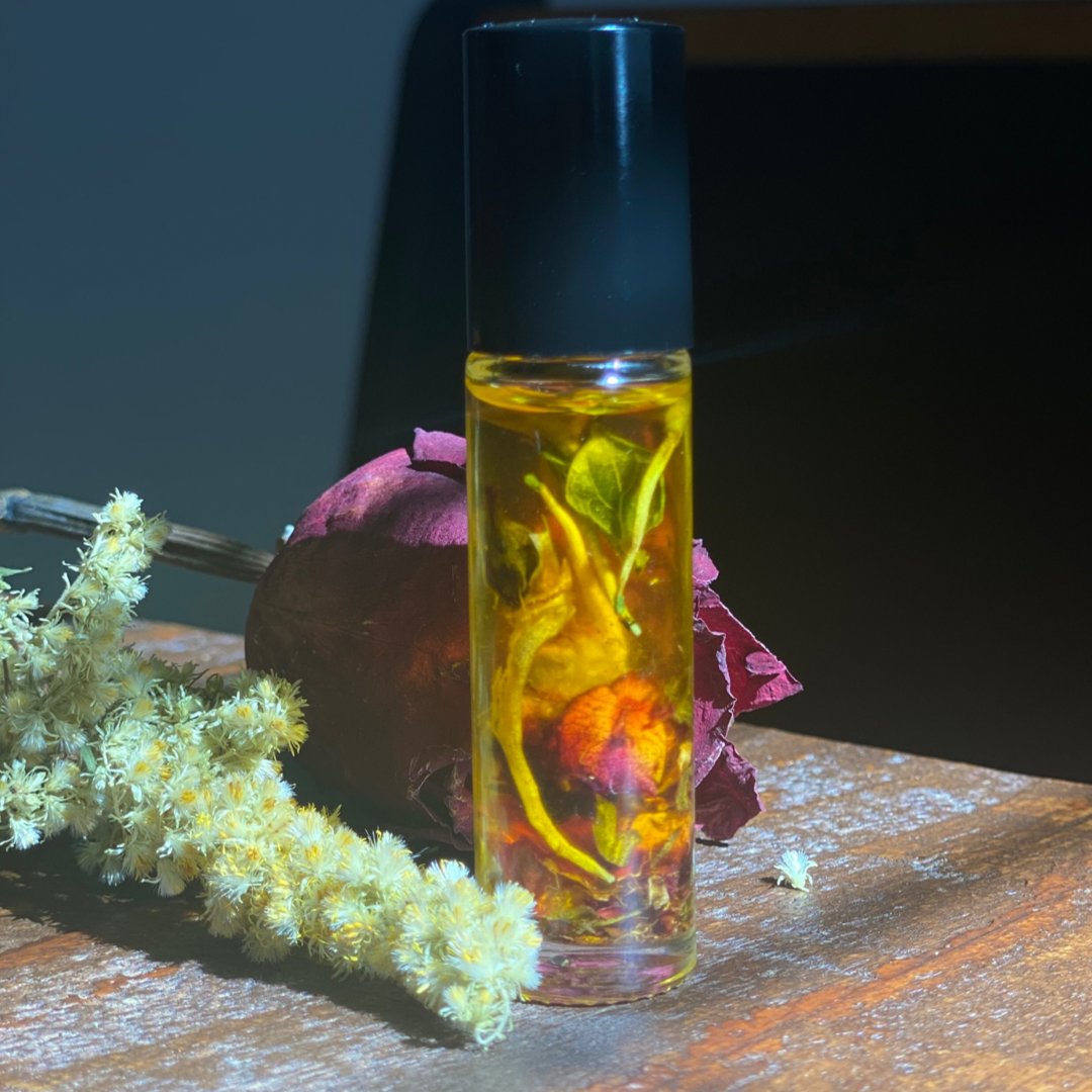 honeysuck rose jojoba body oil fragrance roller aromatherapy