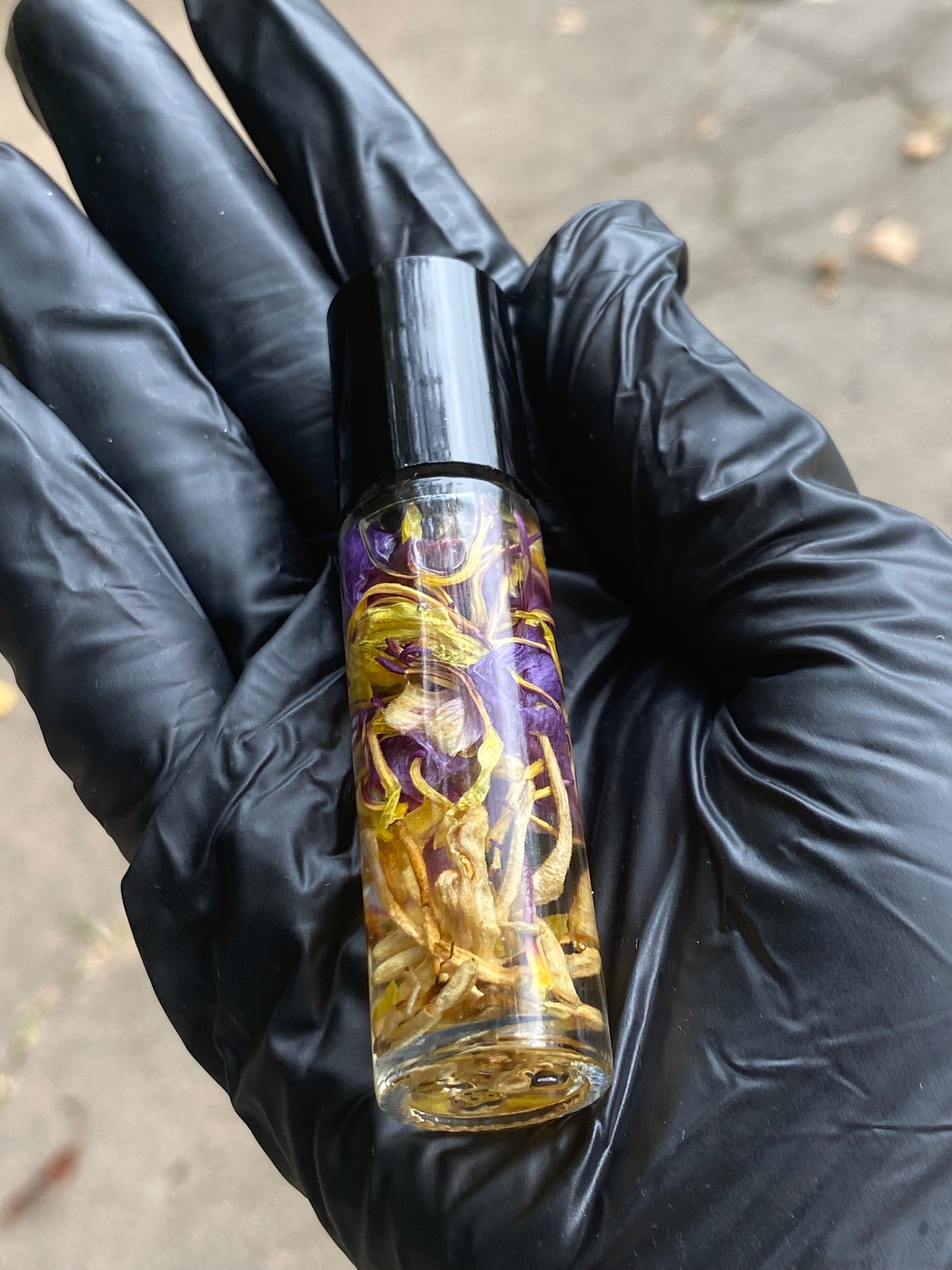 Blue Lotus Flower Infused Fragrance Oil Roller - Ayoni Wellness