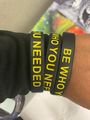 Be Who You Needed Affirmation Wristband