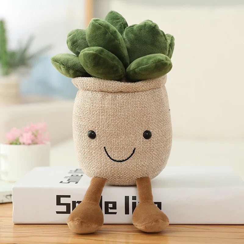 Fred the Pot Head Plush Plant Toy