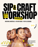 Sip & Craft Workshop in Outer Space
