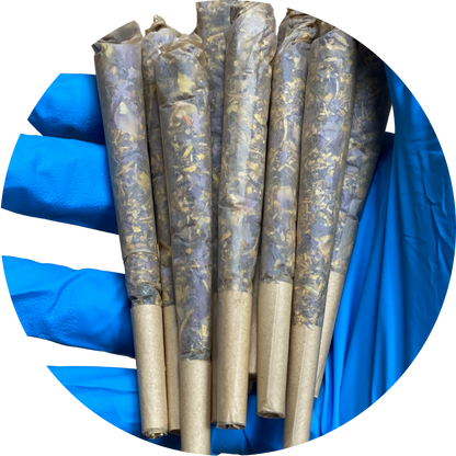 Organic Blue Lotus Flower Pre Rolls