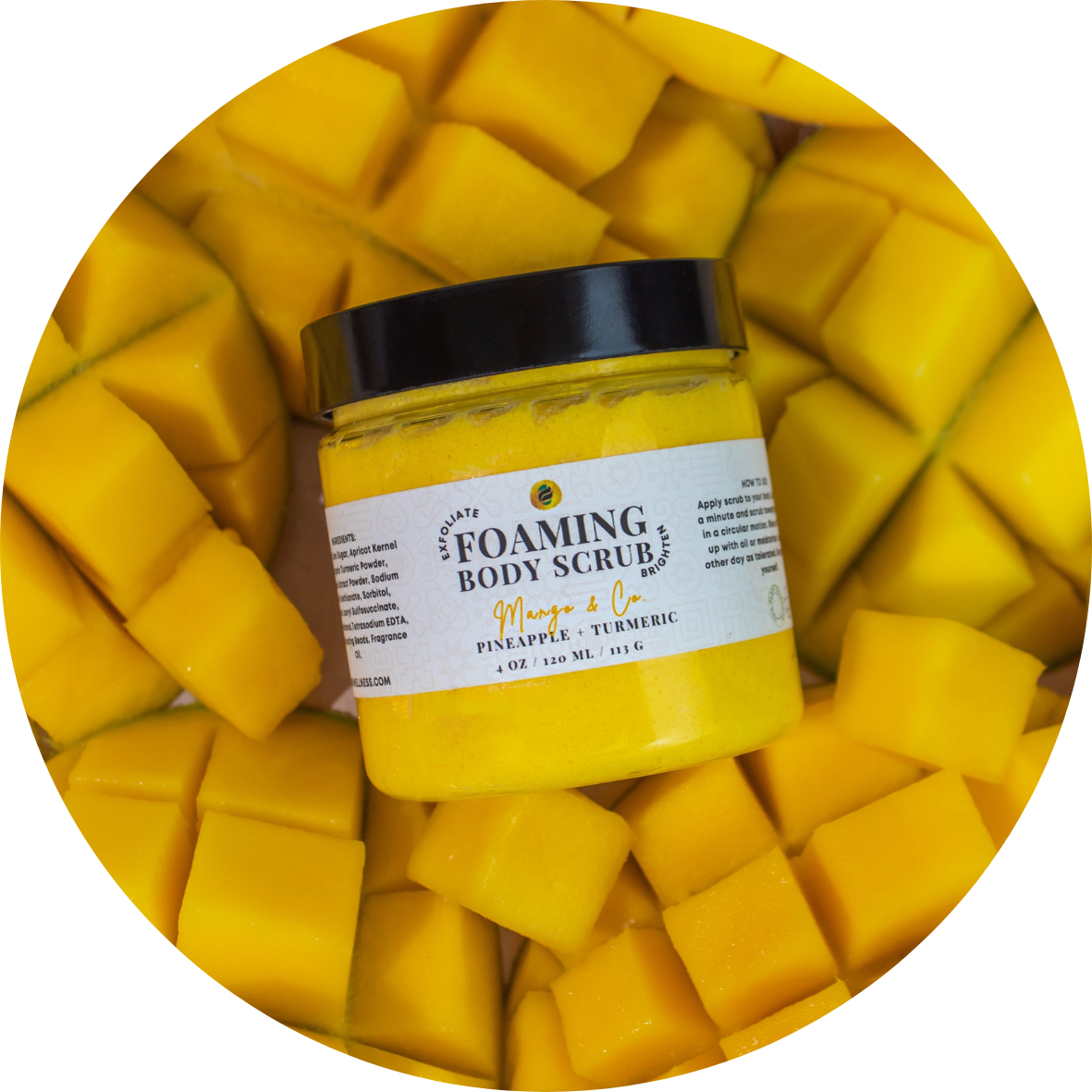 Mango + Co. Exfoliating Whipped Butter Scrub