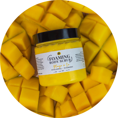 Mango + Co. Exfoliating Whipped Butter Scrub