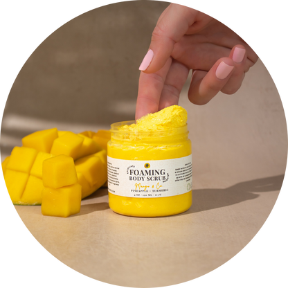 Mango + Co. Exfoliating Whipped Butter Scrub