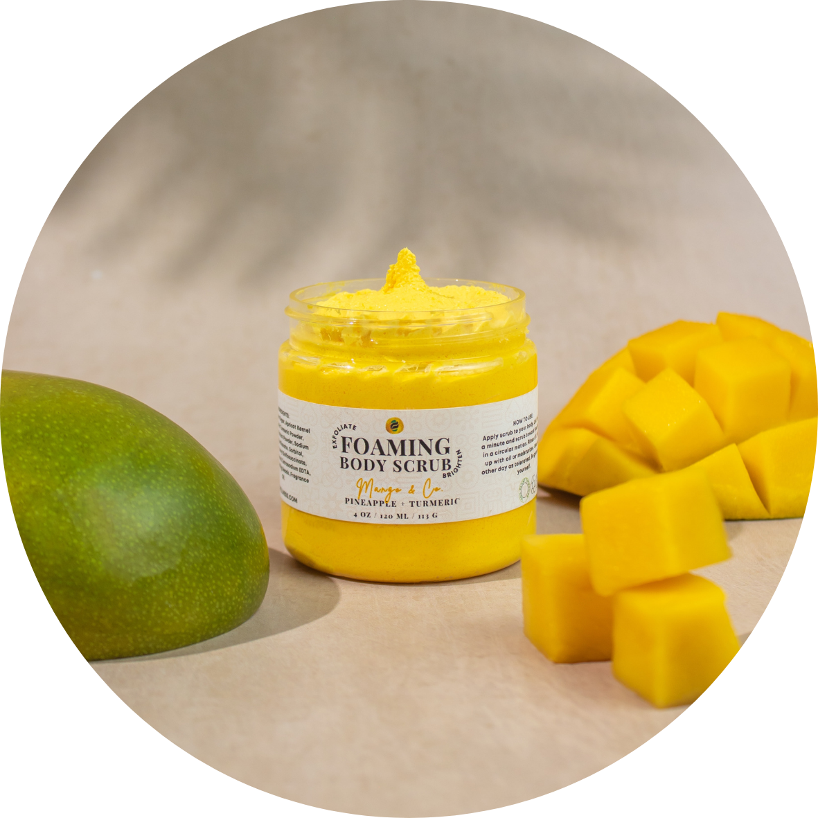 Mango + Co. Exfoliating Whipped Butter Scrub