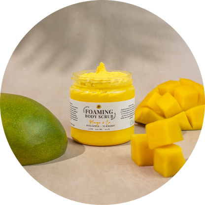 Mango + Co. Exfoliating Whipped Butter Scrub