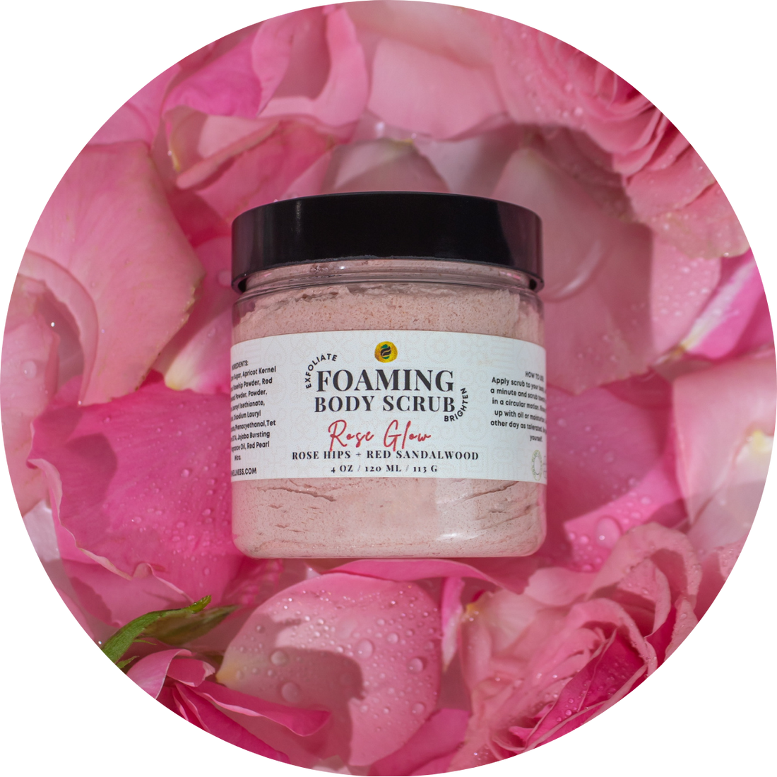 Rose Glow Exfoliating WHIPPED Butter Scrub