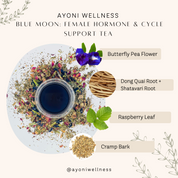 Organic Blue Moon Period Support Tea - Ayoni Wellness