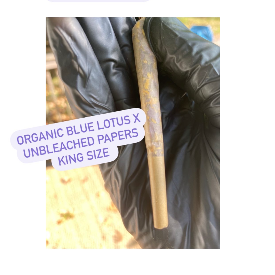 Blue Lotus Flower Pre-Rolls (Organic, THC-Free ) Ayoni Wellness Blue Lotus Flower Pre-Rolls (Organic, THC-Free ) Ayoni Wellness