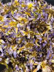 Real Nymphaea Caerulea (True Egyptian Blue Lotus) Whole Flower Herbal Tea