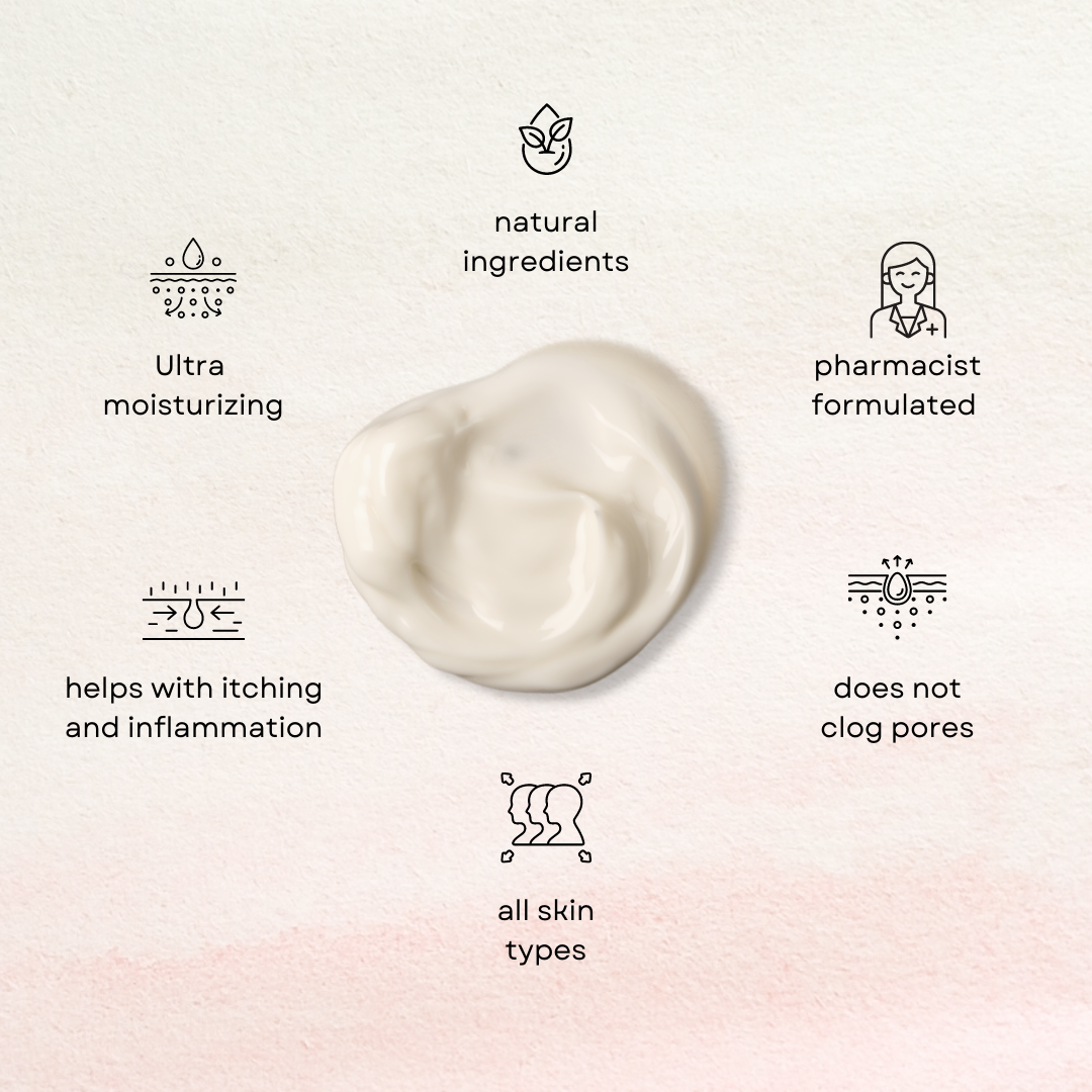 SHEA + OATS - Ultra Moisturizing Lotion with Colloidal Oatmeal & Shea Butter - Ayoni Wellness