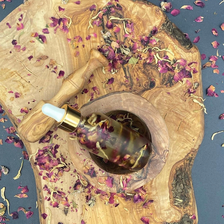 Honeysuckle Rose Flower Infused Face and Body Oil