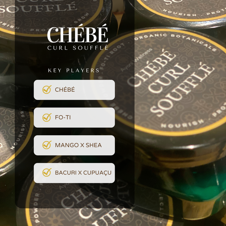 Chebe Curl Souffle — infused with 11+ Hair Growth Herbs