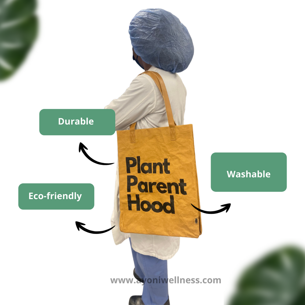 Plant ParentHood Tote Bag - Ayoni Wellness