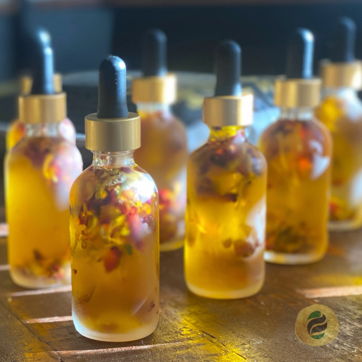 Honeysuckle Rose Flower Infused Face and Body Oil