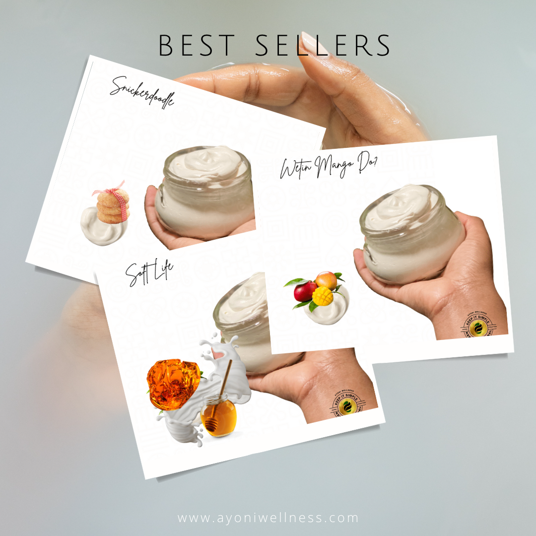 Best Sellers Trio - Vegan Whipped Body Butter - Ayoni Wellness